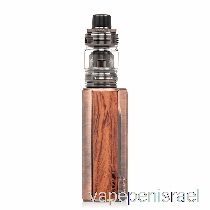 ערכת התחלה חד פעמית Vape Israel Voopoo Drag M100s פליז ופדואק עתיקים